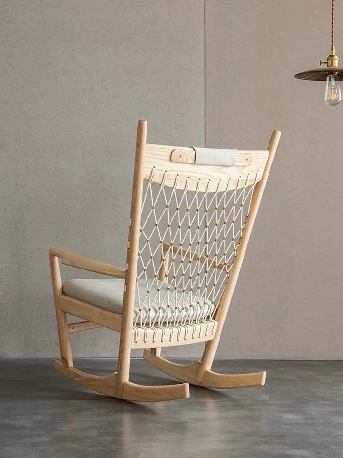 Дизайнерское кресло TPZ-024 VIYA Rocking Chair - фото №2