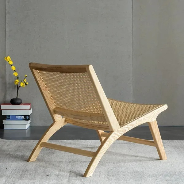 Дизайнерский стул TPZ-029C Saddle Rattan Chair - фото №2