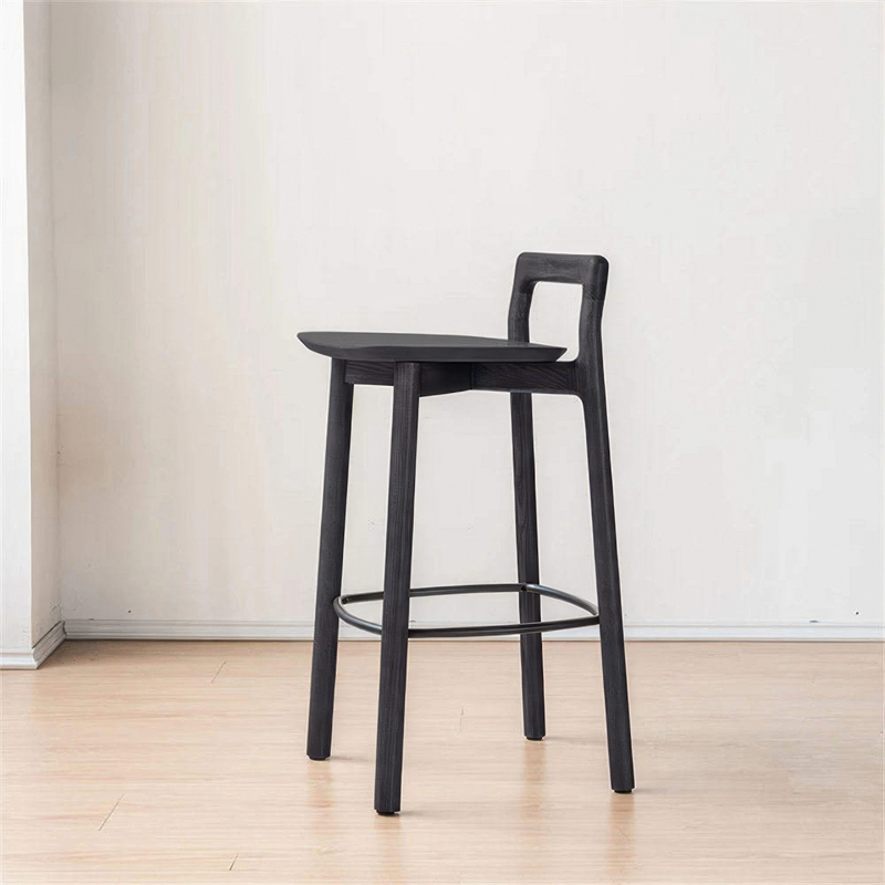 Дизайнерский барный стул TPZ-082 QingShan High Bar Chair - фото №2