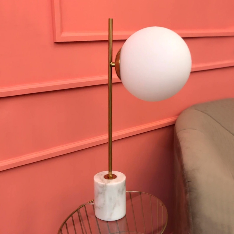 Дизайнерский настольный светильник Sphere + Stem Table lamp - фото 4