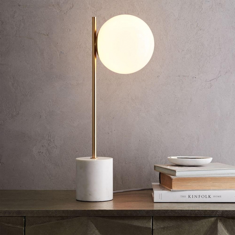 Дизайнерский настольный светильник Sphere + Stem Table lamp - фото 3