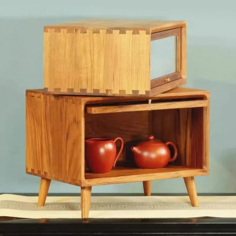 Дизайнерская тумба tpz108 Mini Rotating Storage Cabinet - фото №3