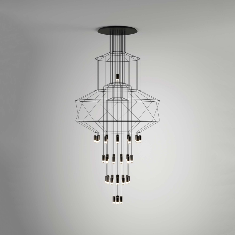 Подвесной светильник Wireflow 0374 chandelier - фото 2