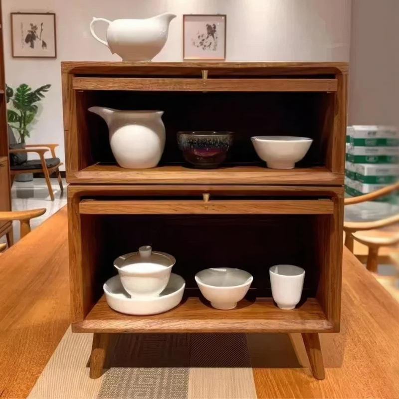 Дизайнерская тумба tpz108 Mini Rotating Storage Cabinet - фото №2