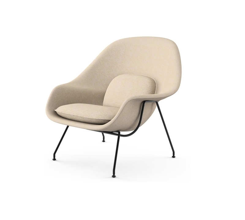 Дизайнерское кресло для отдыха Womb Chair and Ottoman - фото №6