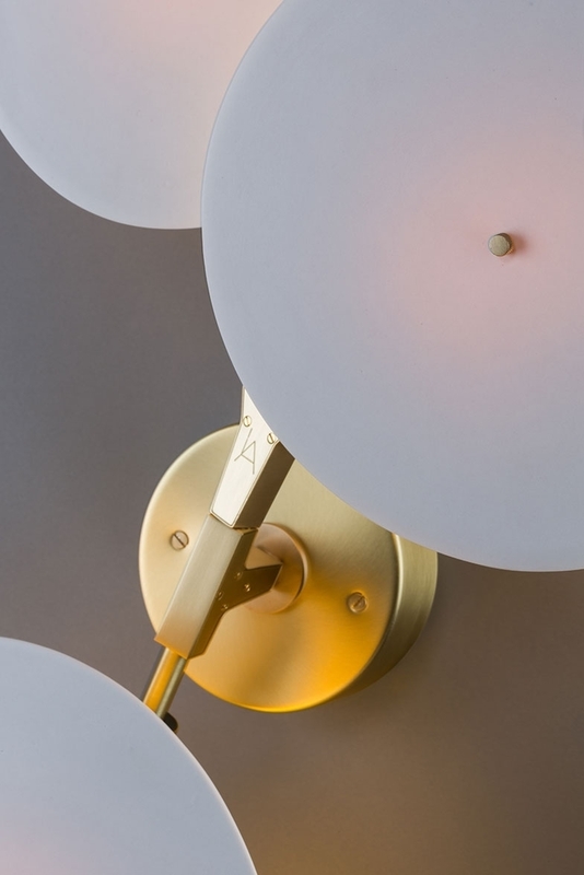 Дизайнерский настенный светильник Branching Discs Sconce - фото 4