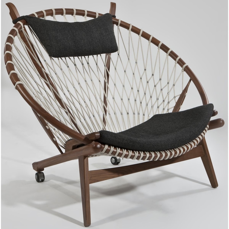 Дизайнерское кресло Wegner Circle Chair - фото №1