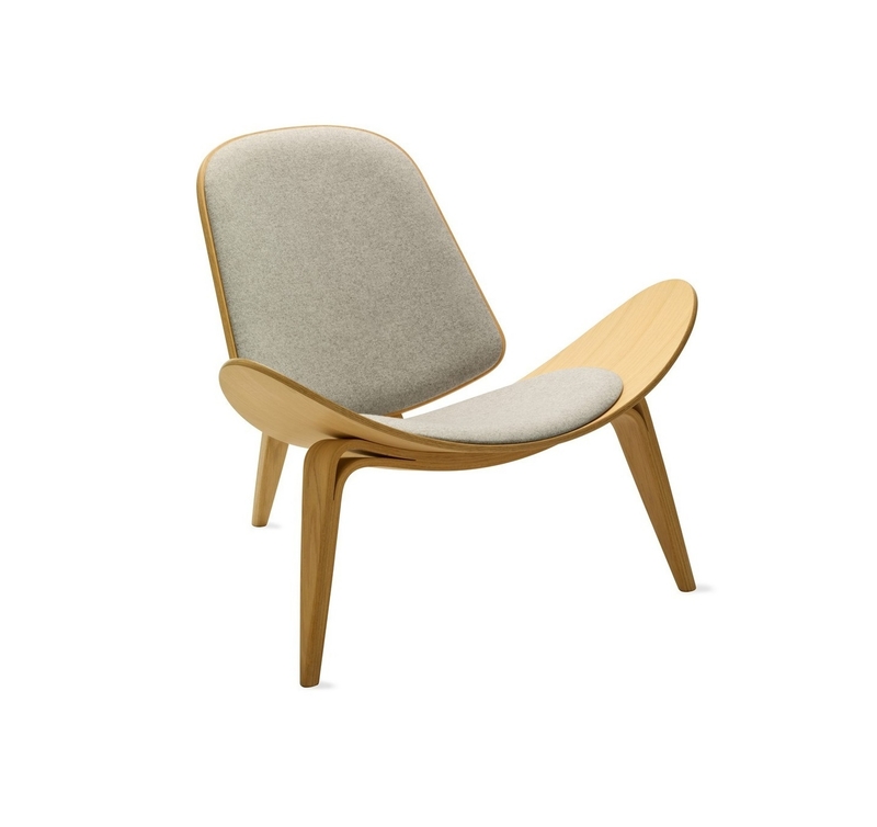 Дизайнерское кресло Shell Chair CH07 - фото 3