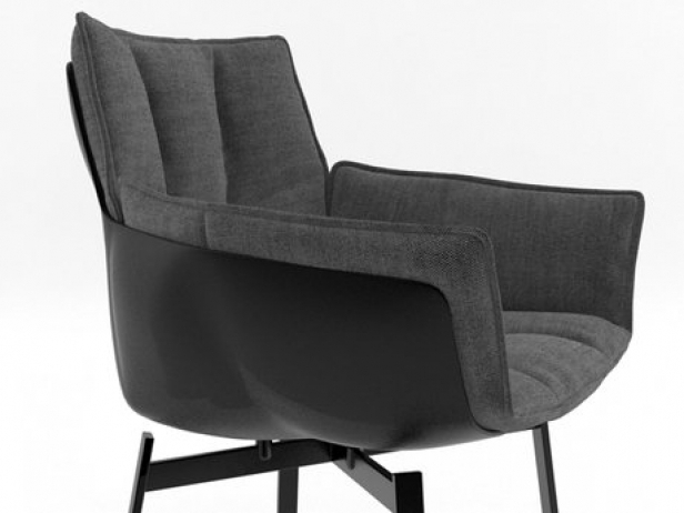 Дизайнерское кресло Husk Arm Chair - фото 7