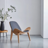Дизайнерское кресло для отдыха Shell Chair CH07 - фото 15