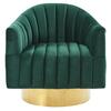 Дизайнерское кресло Cortina Accent Chair - фото 4