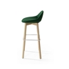 Дизайнерский барный стул Beso Wood Leg Stool - фото 3