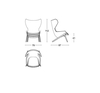 Дизайнерское кресло Hedgehog Armchair - фото 2