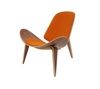 Дизайнерское кресло Shell Chair CH07 - фото 4