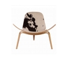 Дизайнерское кресло Shell Chair CH07 - фото 6