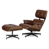 Дизайнерское кресло Eames Lounge Chair and Ottoman - фото 15
