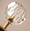 Дизайнерский настенный светильник Crystal Double Rose Wall Lamp - фото 1