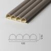 Arc Grooved Panel 100 - фото 1