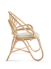 Дизайнерское кресло Rattan Loop - фото 2