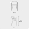 Дизайнерский стул Top Chair зеленый   в наличии - фото 6