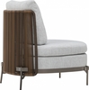 Дизайнерское кресло Minotti Tape Cord Armchair - фото 1