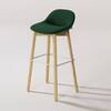 Дизайнерский барный стул Beso Wood Leg Stool - фото 1