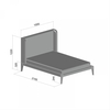 Дизайнерская кровать FLY Soft New - фото 11