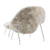 Дизайнерское кресло Womb Fur Lounge - фото 1