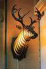 Дизайнерский настенный светильник Deer head with light - фото 3