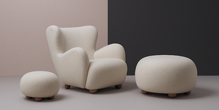 Кресла и пуфы