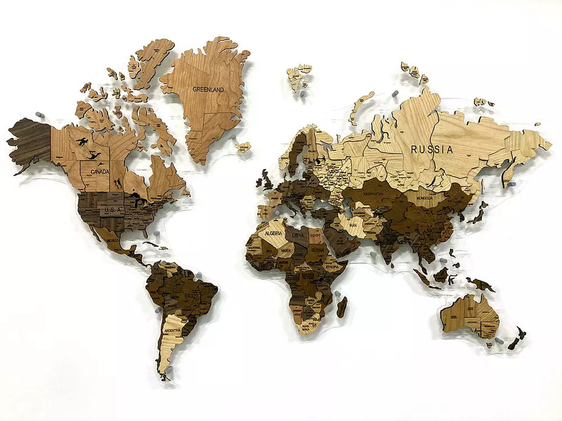 Картина Карта мира