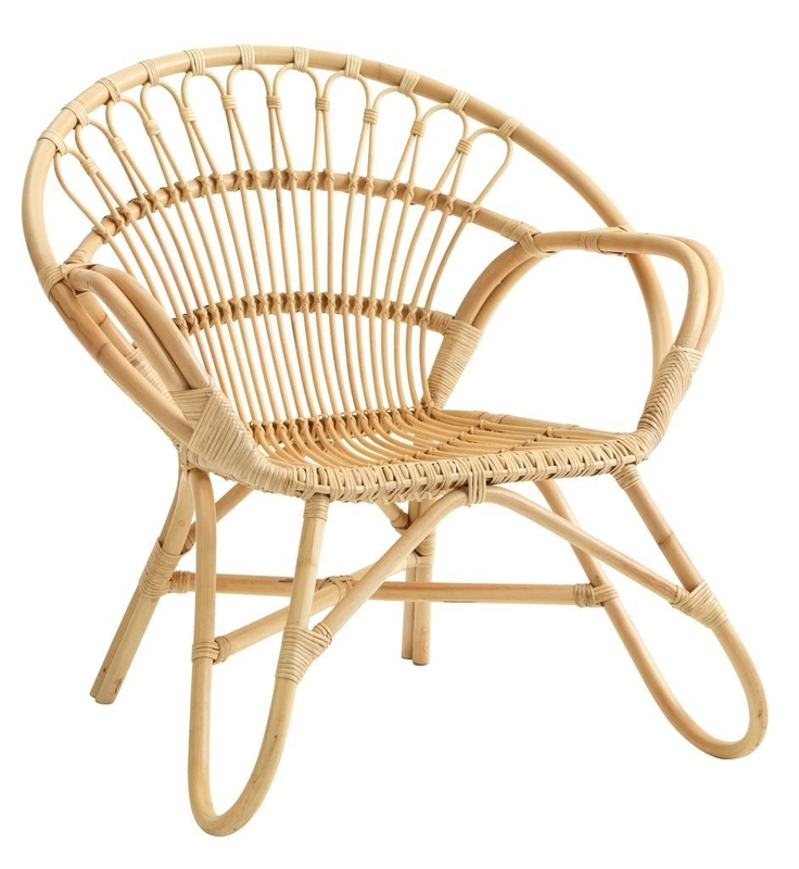 Дизайнерское кресло Rattan Loop