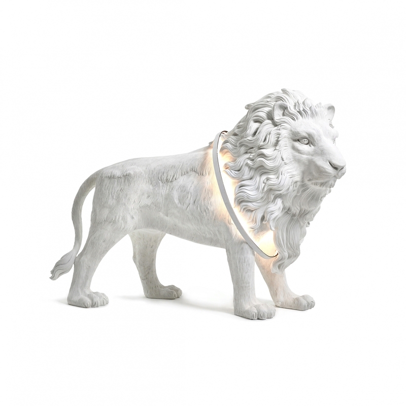 Дизайнерский напольный светильник Lion X