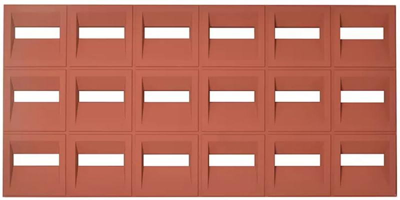 Стеновая панель Hollow Blocks Bevel Shape HLX601203-9