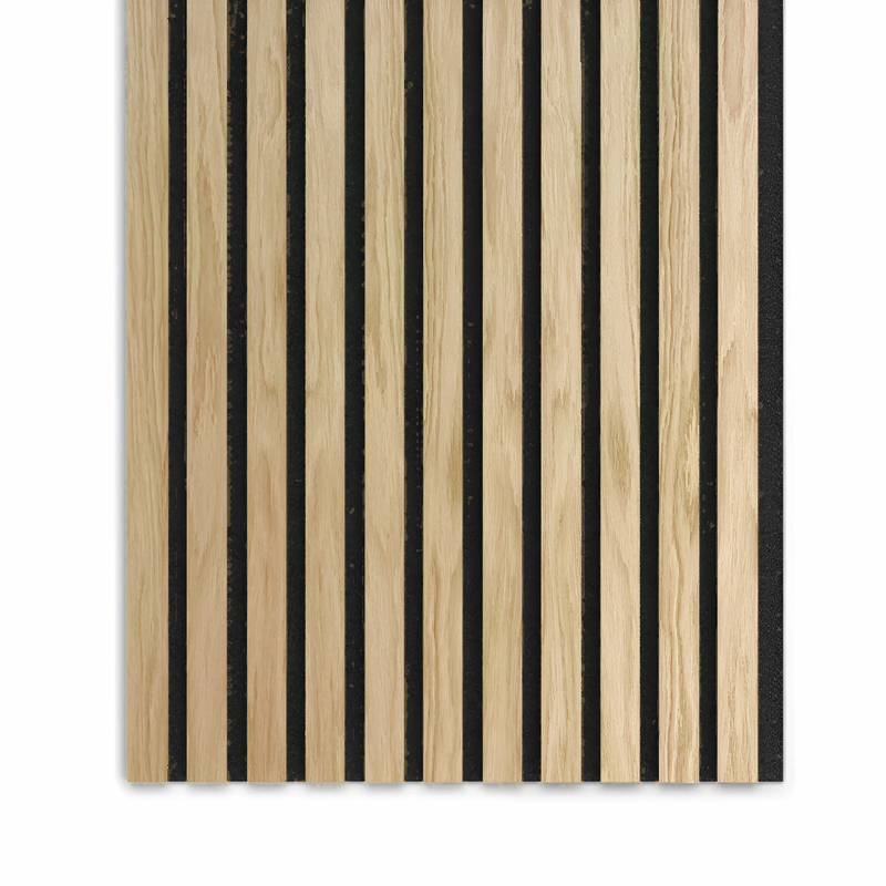 Стеновая панель Slatted Wooden Acoustic White Oak купить в Санкт-Петербурге | Wooddi