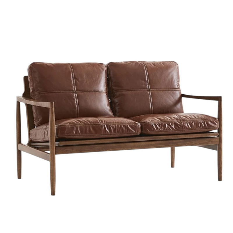 Двухместный дизайнерский диван TPZ002B HANK Reading Chair (Length127cm)