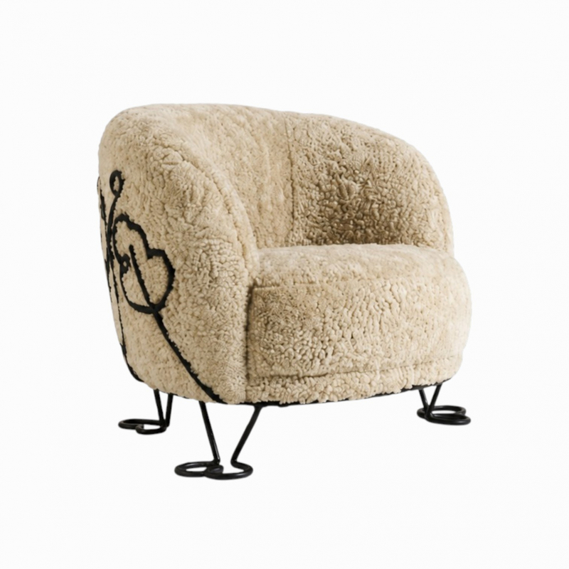 Дизайнерское кресло для отдыха Spring Chair купить в Санкт-Петербурге | Wooddi