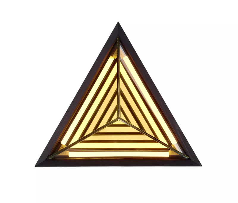 Дизайнерский настенный светильник Stella Triangle