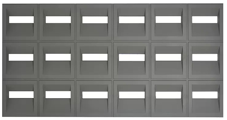 Стеновая панель Hollow Blocks Bevel Shape HLX601203-5