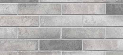 Стеновая панель Brick G Snowy silver