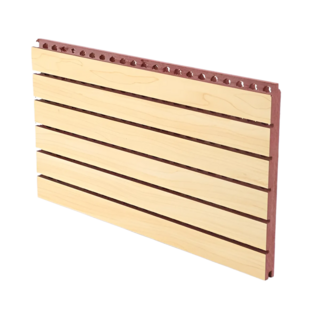 Grooved Wood Acoustic Fireproof MDF