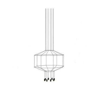 Wireport Rectangle Pendant Light