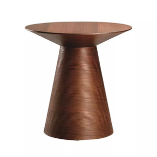 Wide Round Pedestal Table
