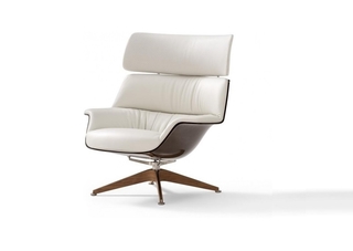 Coach Armchair & Ottoman