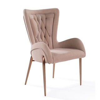 Nordic Velvet Chair