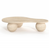 Дизайнерский журнальный стол Sphere Travertine Table