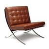 Дизайнерское кресло для отдыха Barcelona Chair