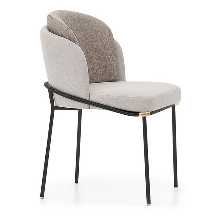 Дизайнерский обеденный стул Minotti Fil Noir