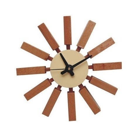 Дизайнерские часы George Nelson Block Clock