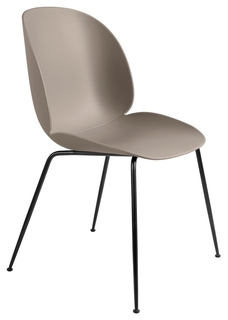 Gubi Beetle Plastic Chair, серый